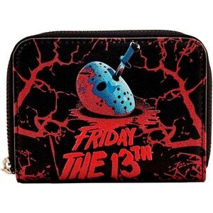 Loungefly Halloween: Friday the 13th Jason Cosplay Wallet Horror NWT